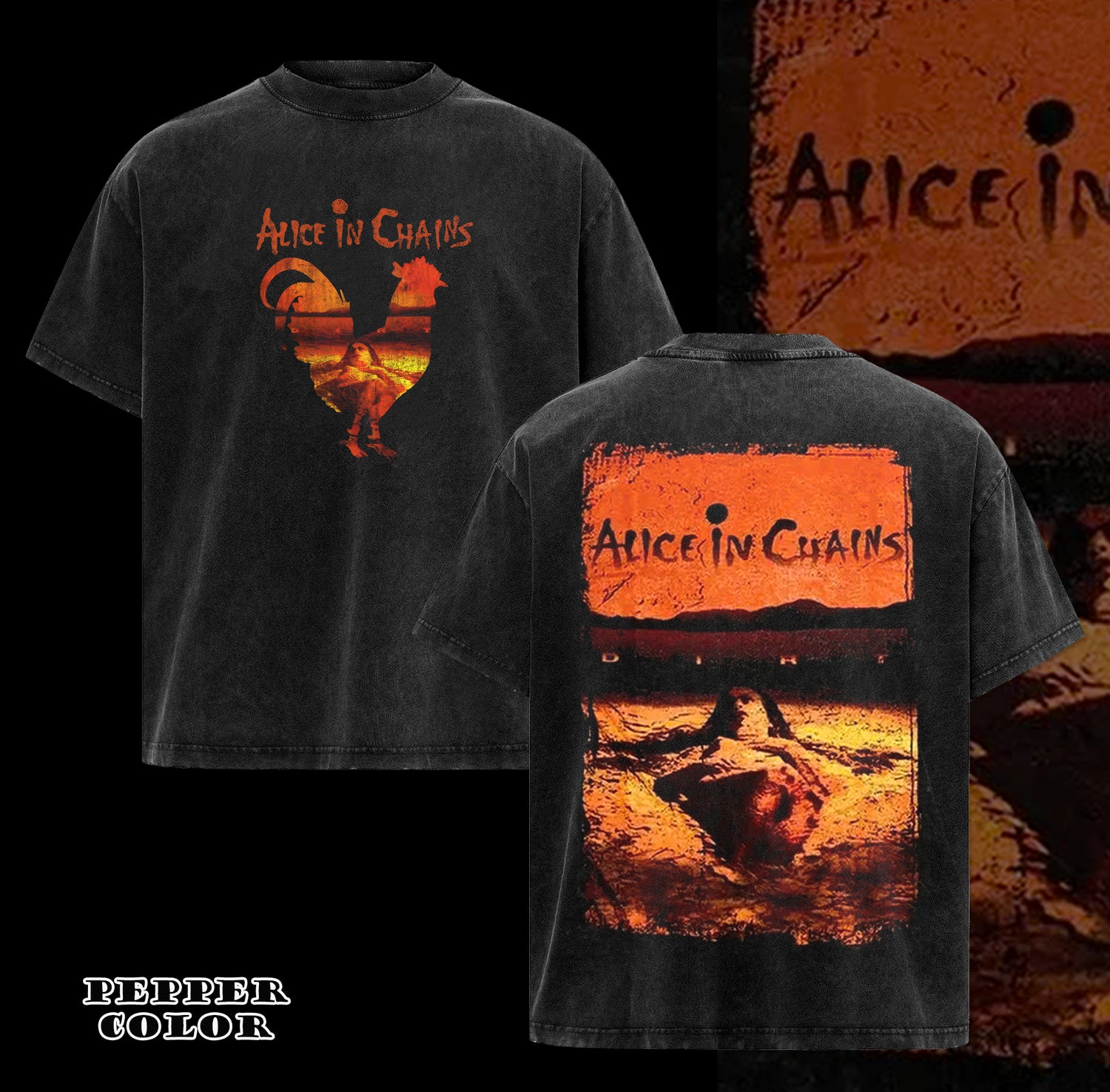 Vintage Alice In Chains Dirt Tracklist T-Shirt