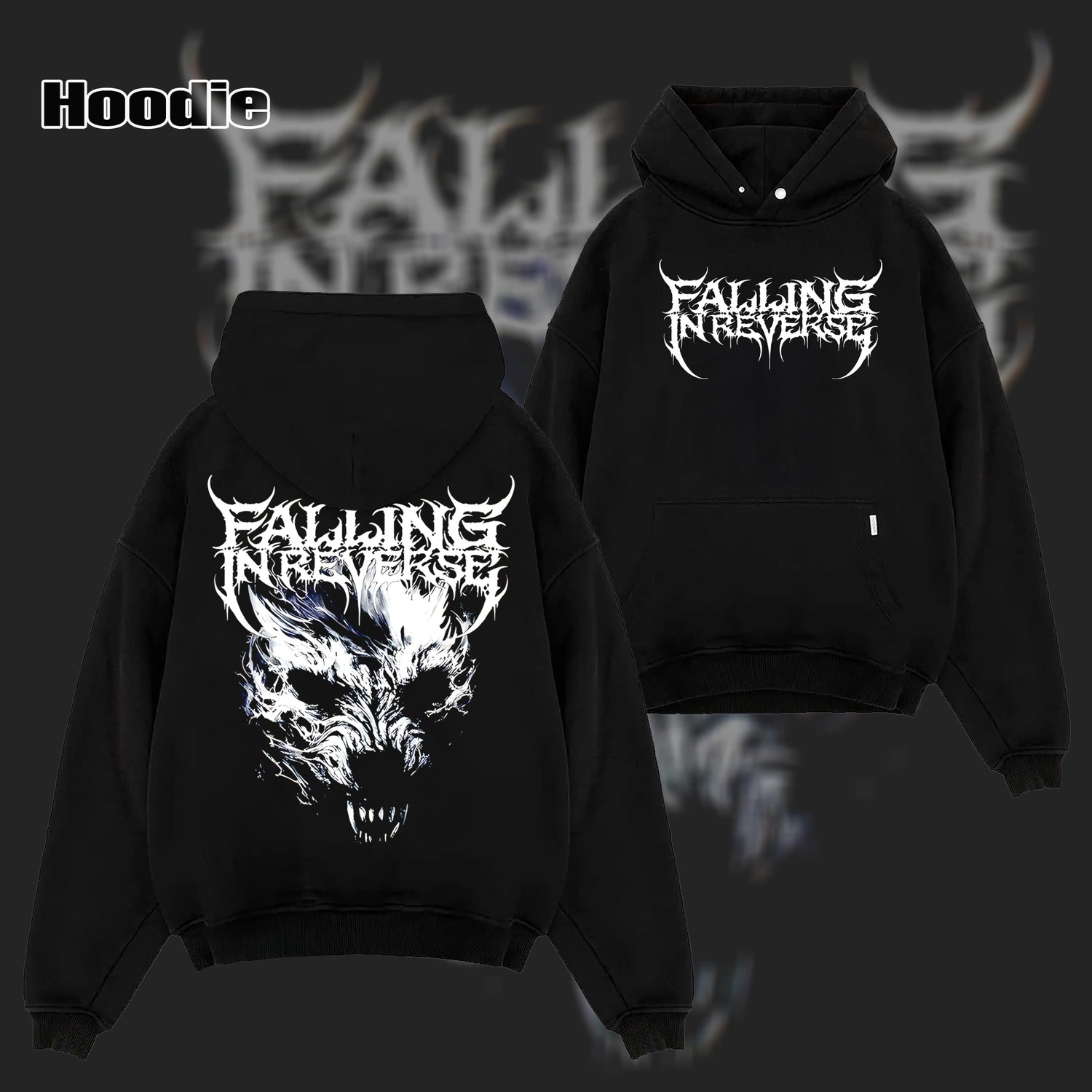 Retro Official Falling In Reverse Wolf Shirt & hoodie