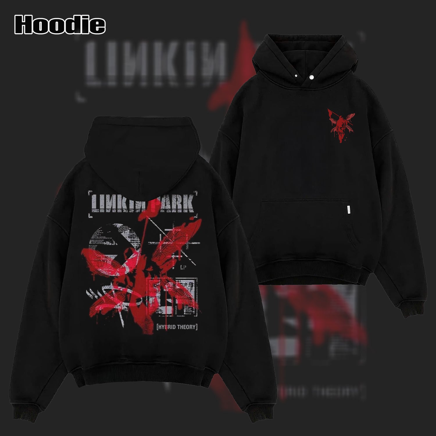Vintage Linkin Park Hybrid Theory Symbols T-Shirt & hoodie