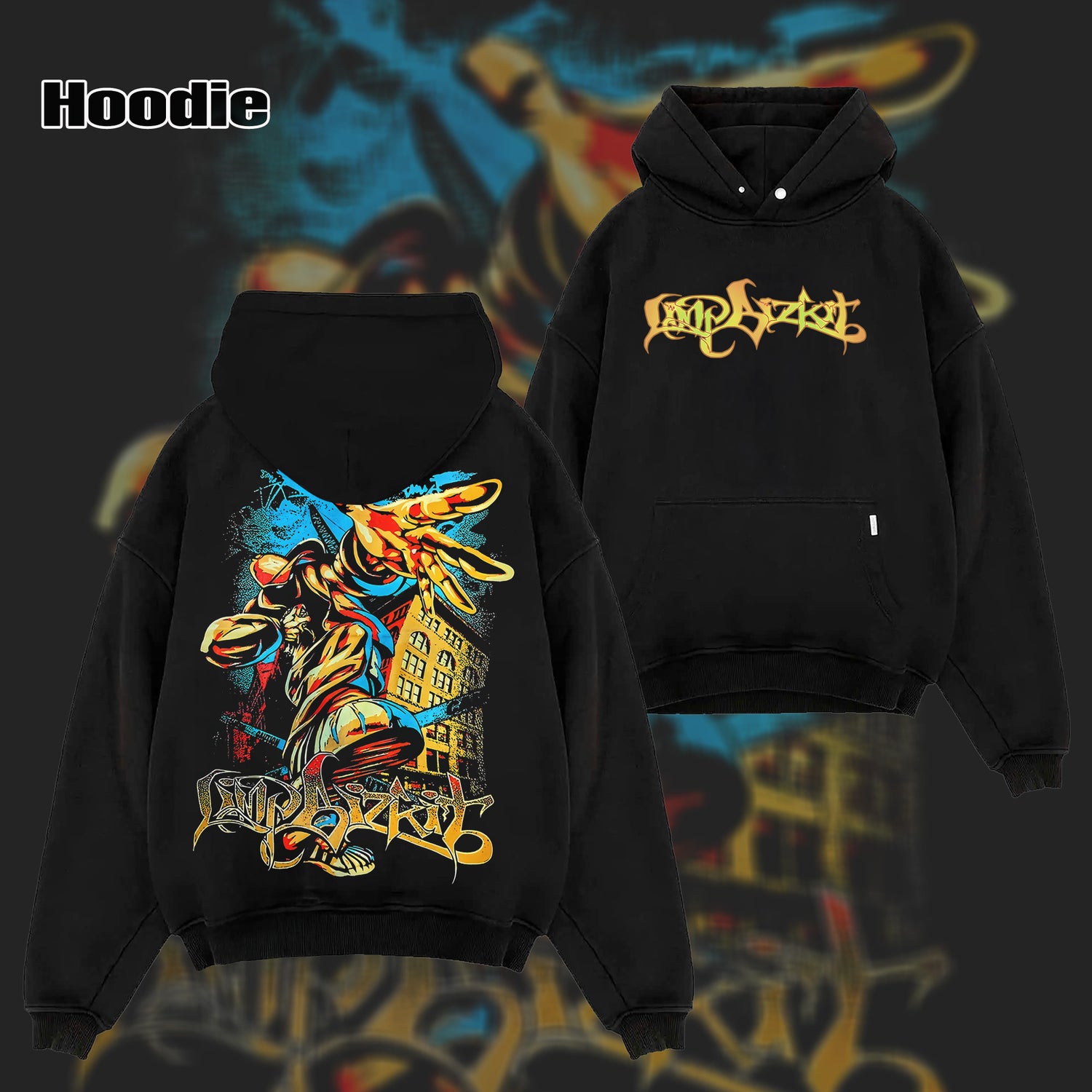 Retro LIMP BIZKIT NU METAL T-Shirt & Hoodie