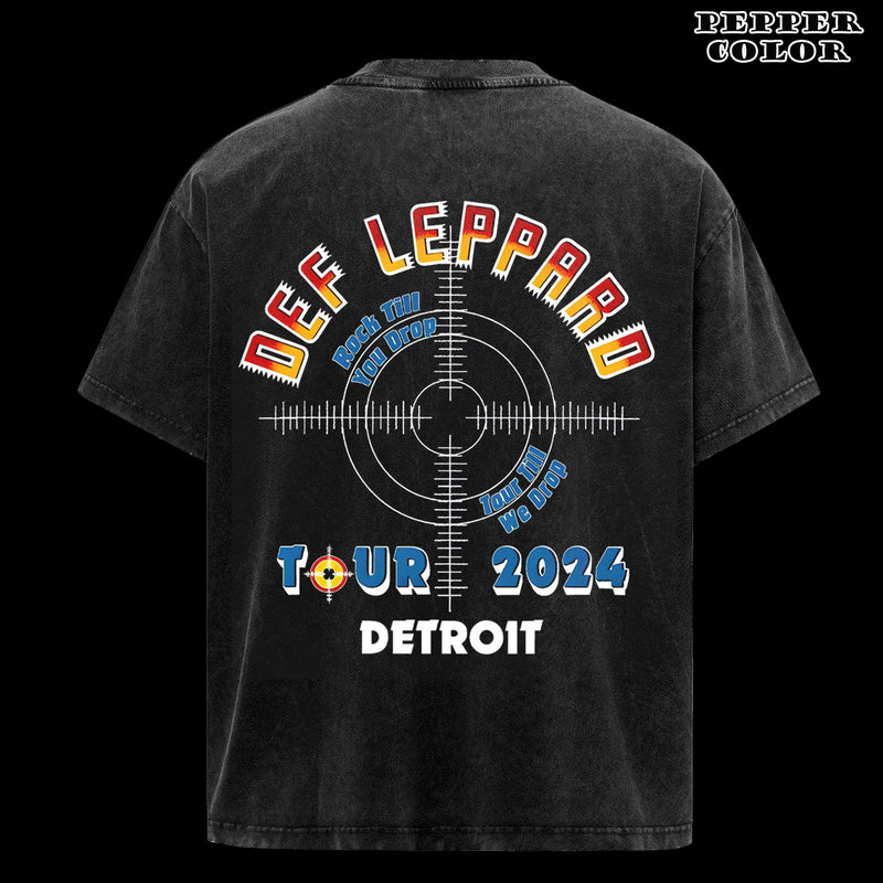 Retro 2024 Def Leppard And Journey Summer Stadium Tour Shirt