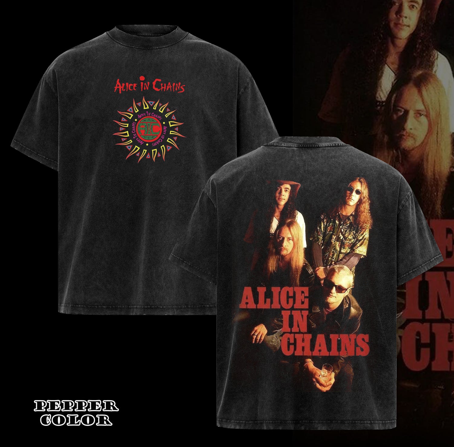 Vintage Alice In Chains band Concert T-shirt