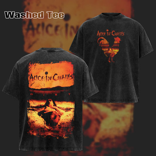 Retro Alice In Chains - Dirt Official Licensed T-Shirt & Hoodie