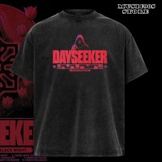 Retro Dayseeker Creature 2025 Album Tracklist Tee , Dayseeker band T-Shirt
