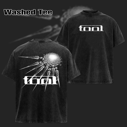 Vintage Tool Band Glass Art by Syed Montoya T-shirt & hoodie