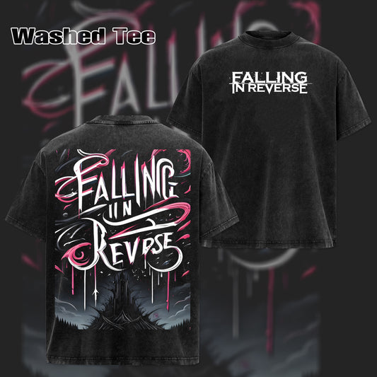Vintage Rock Band Falling in Reverse Graphic T-shirt & hoodie