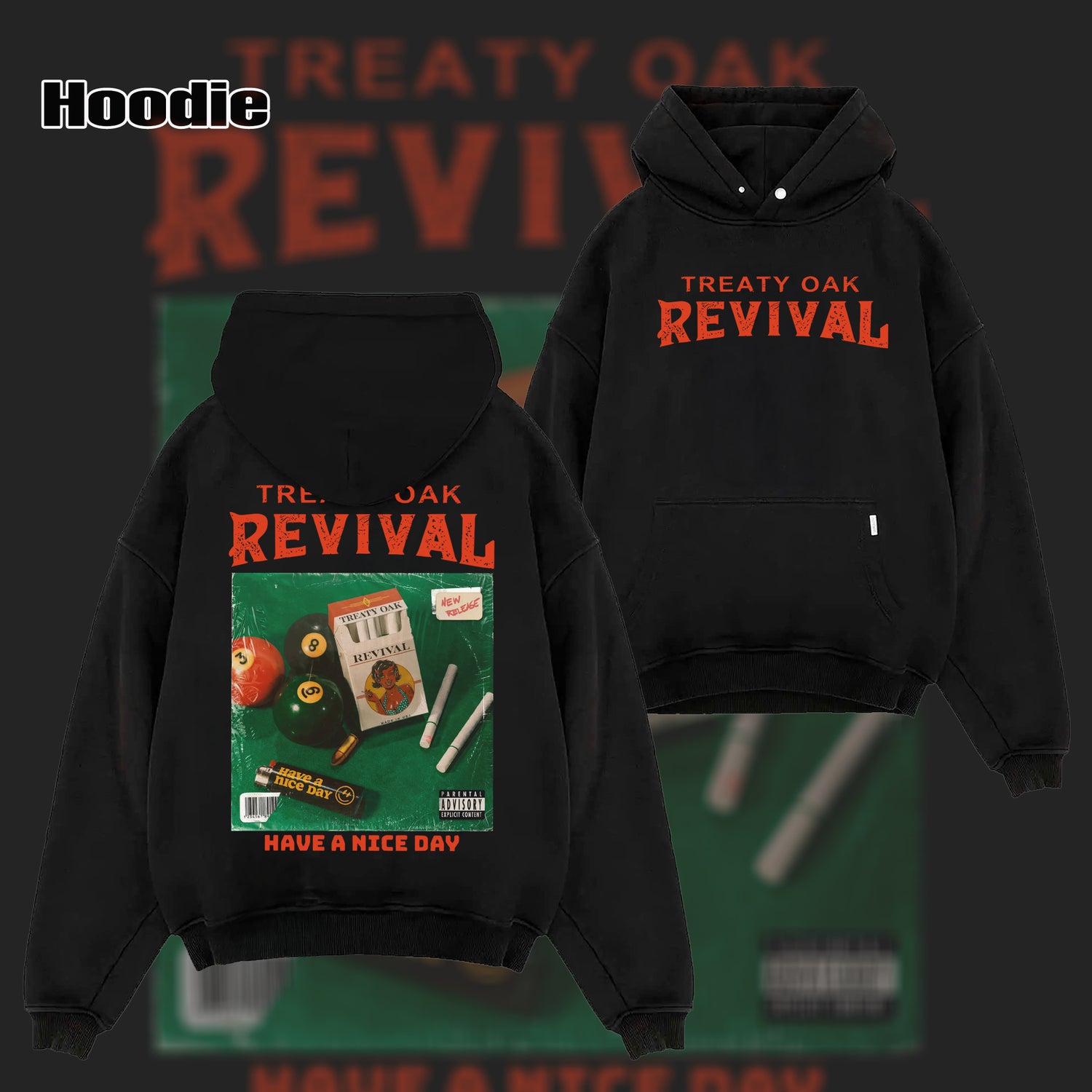 Treaty Oak Revival Have Nice Day Graphic T-Shirt & Hoodie