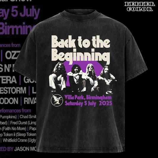 Vintage Black Sabbath Back to the Beginning T-shirt