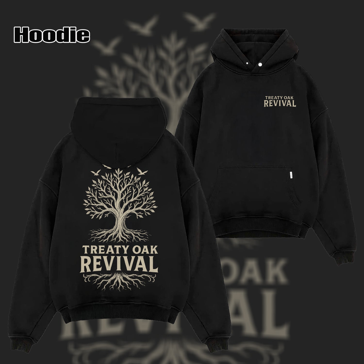 Treaty Oak Revival Tee, Featuring Bold T-Shirt & Hoodie
