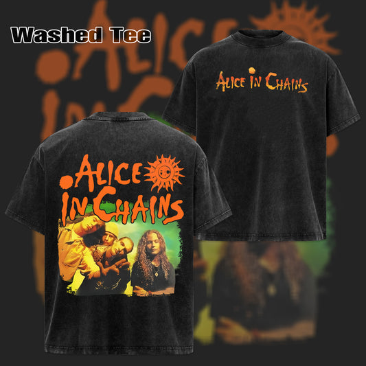 Vintage Hot Alice In Chains Band Member Men S-5XL T-Shirt & Hoodie
