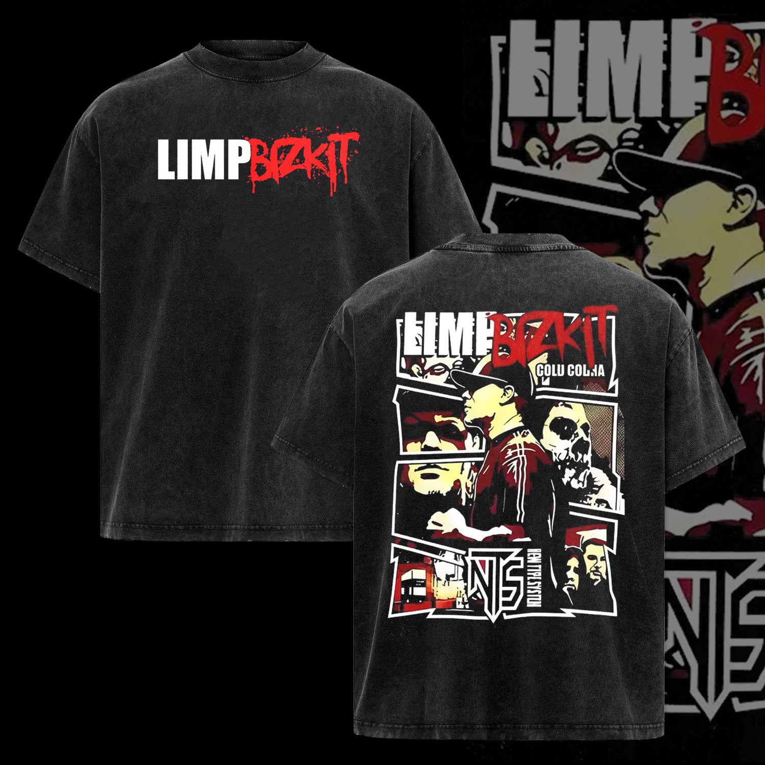 Limp Bizkit Tour 2025 Rock Band Tee Shirt