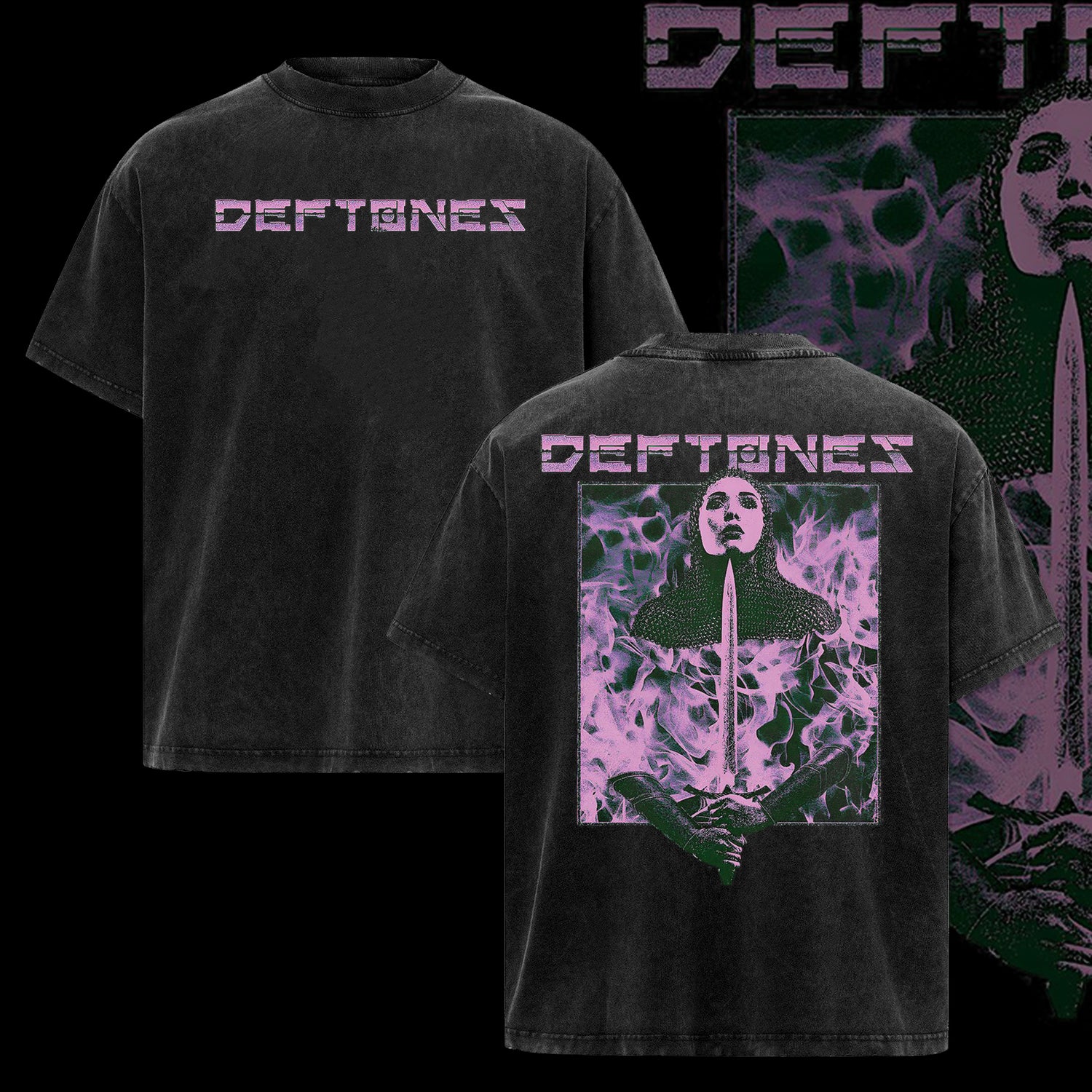 Vintage Deftones Warrior Heavy Metal T-Shirt