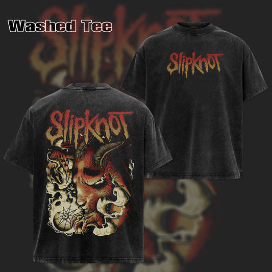 Vintage Slipknot "Vegetative" black washed T-shirt & hoodie