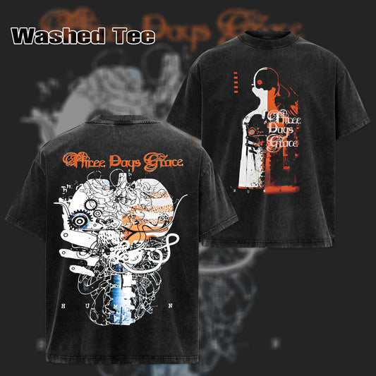 Three Days Grace Human 2015 Graphic BandT-shirt & hoodie