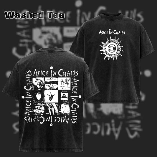 Vintage Rock Band Alice in Chains Album Graphic T-shirt & Hoodie