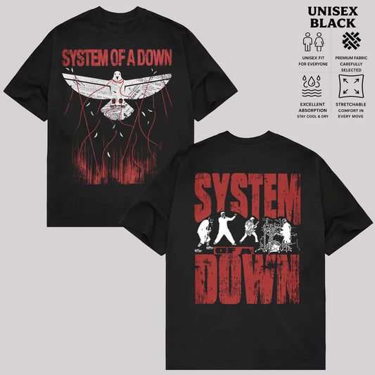 Vintage System of a Down Rock Band Shirt & Hoodie