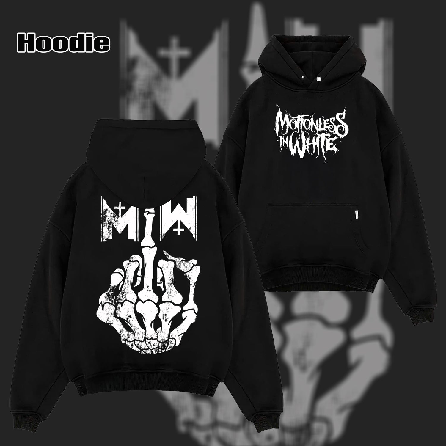 Retro Motionless in White T-shirt , MIW T-Shirt & Hoodie