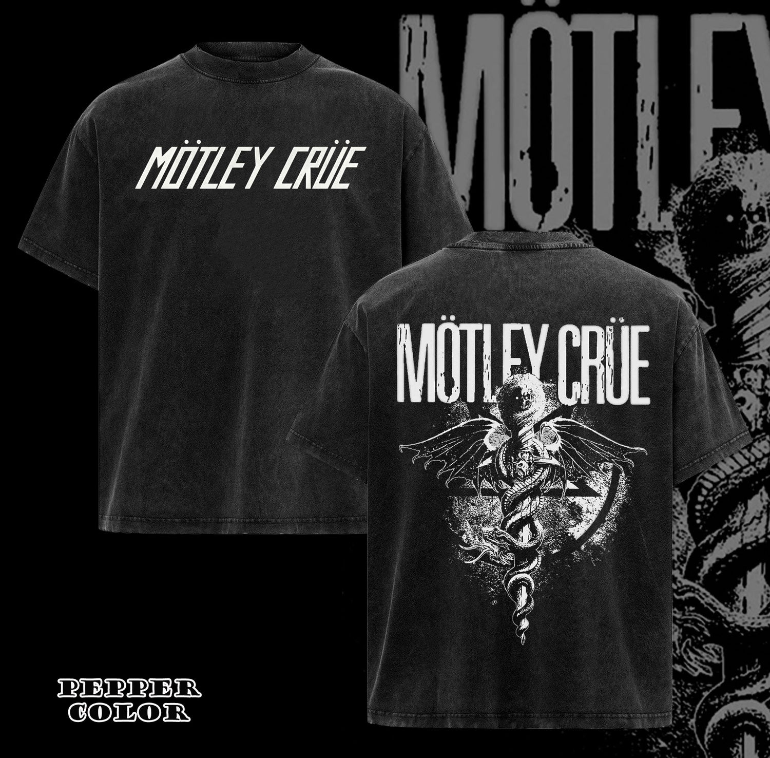 Vintage Motley Crue Dr. Feelgood T-shirt