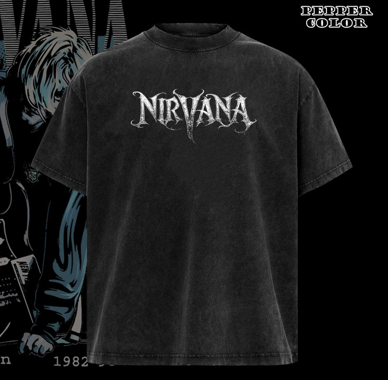 Vintage Nirvana Kurt Cobain T-Shirt 90s Rock Band Shirt