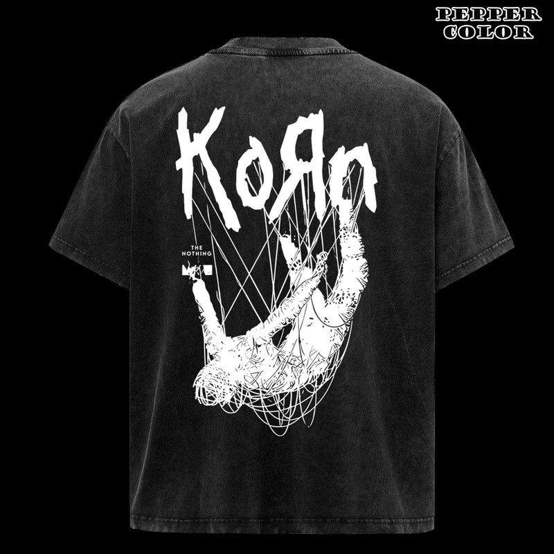 Retro Korn Music Concert Rock Band WORLD TOUR T Shirt