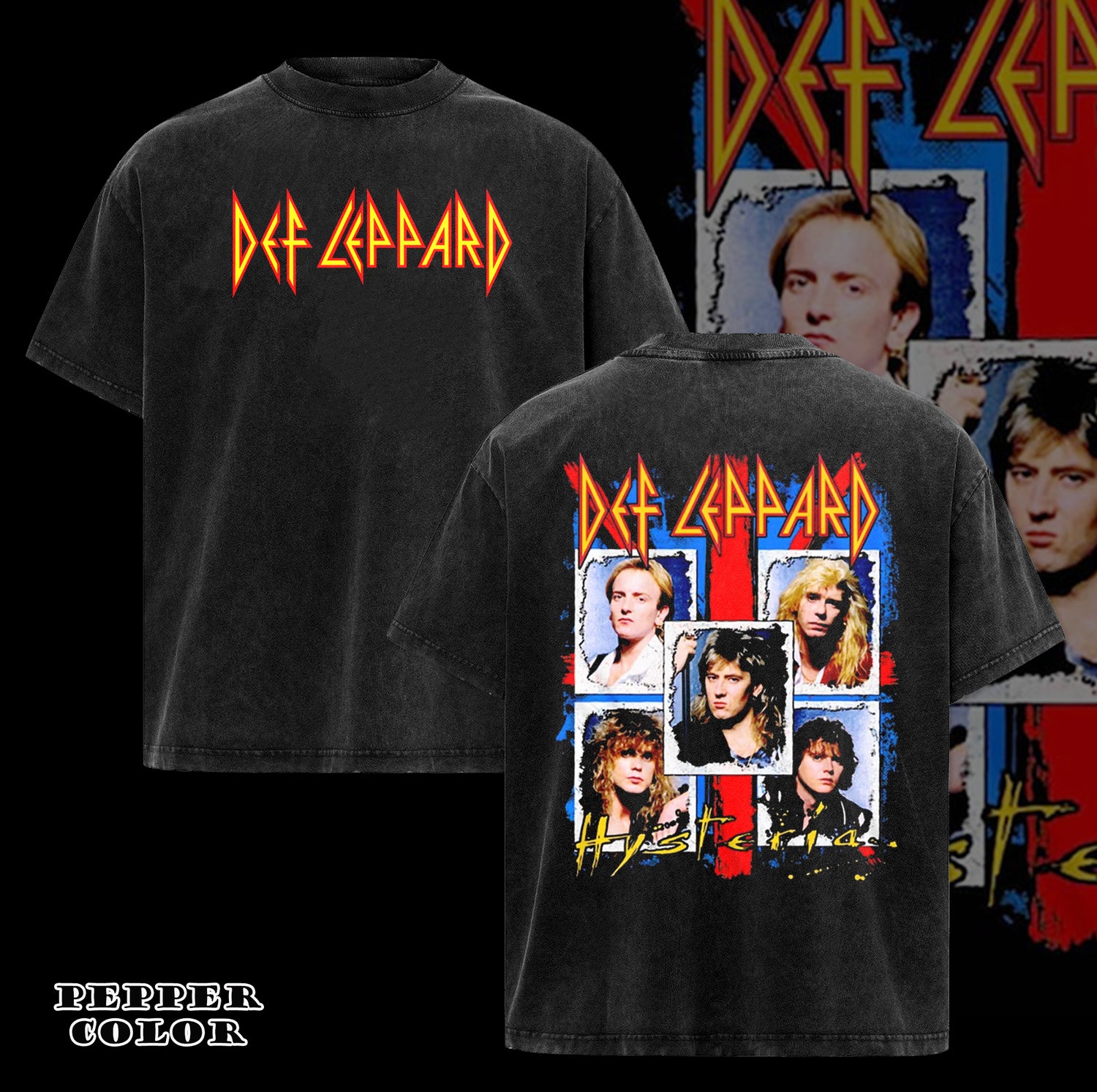 Vintage Def Leppard Adrenalize Tour Band Tshirt, 90s Rock Music Tee