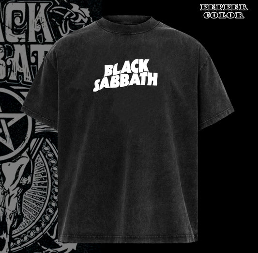 Vintage Y2K Black Sabbath T Shirt Mens Large Black Heavy Metal Rock Band Tee