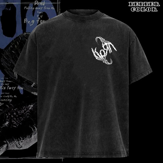 Retro Korn Issues Ragdoll T-Shirt Black