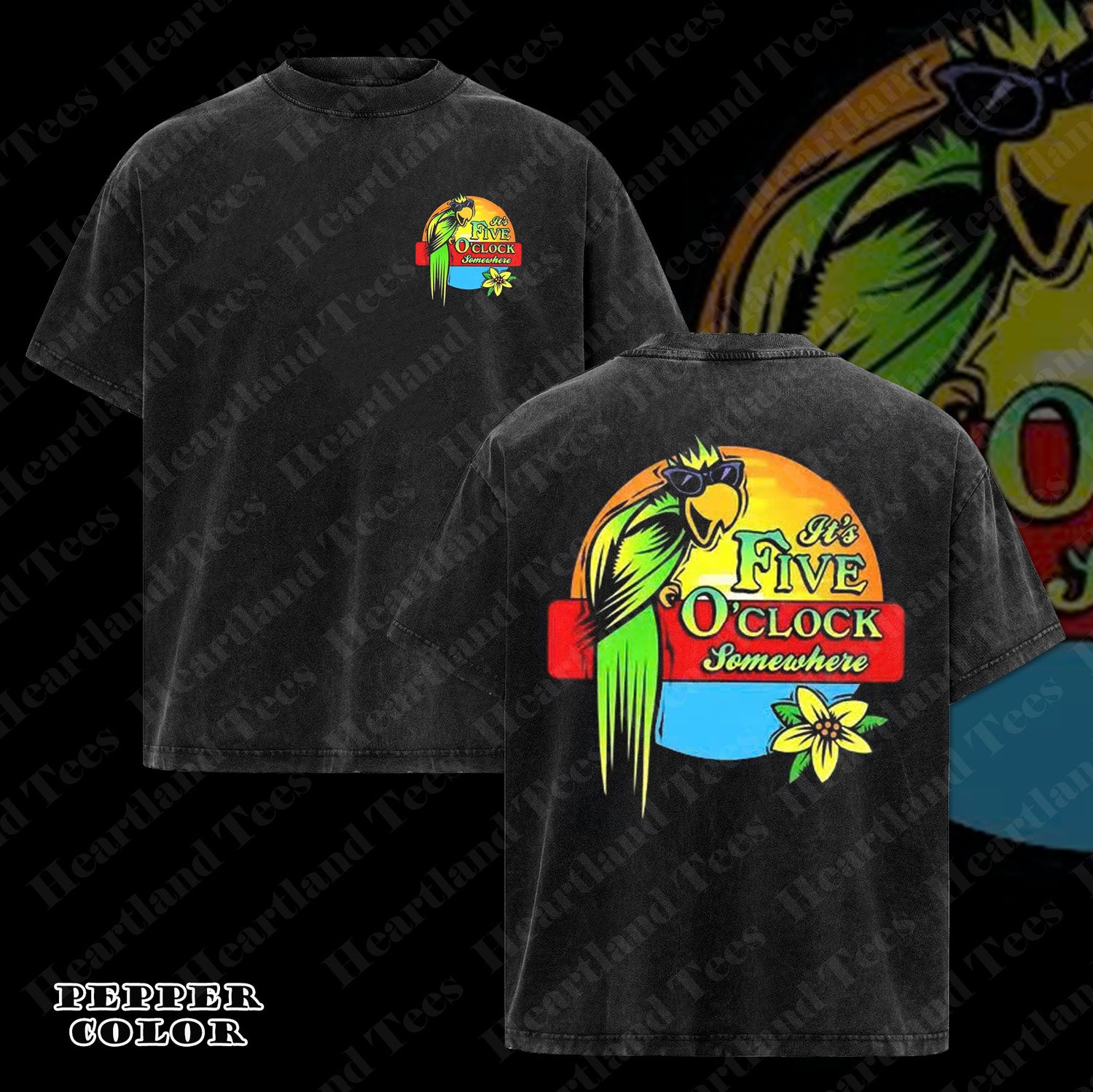 Vintage It's 5 O'Clock Somewhere Jimmy Buffett Shirt