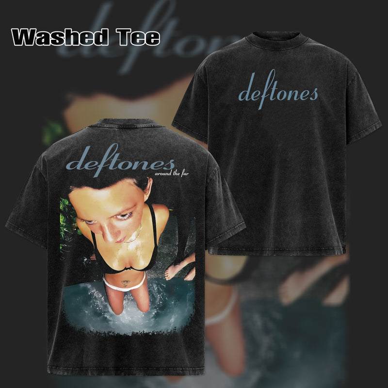 Vintage Deftones around the fur cat band t-shirt & hoodie