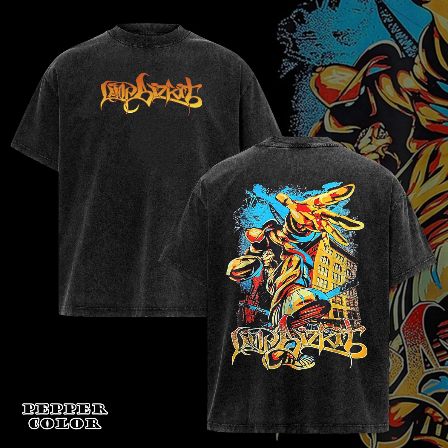 Vintage LIMP BIZKIT New Type System Short Sleeve Cotton T-shirt