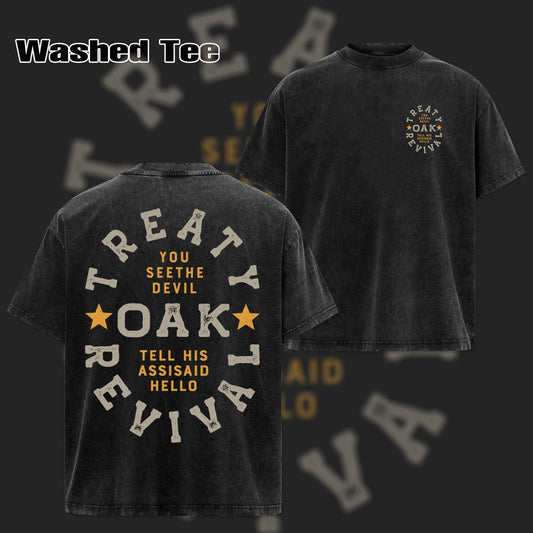 ReTro Treaty Oak Revival Merch Hello Shirt & Hoodie