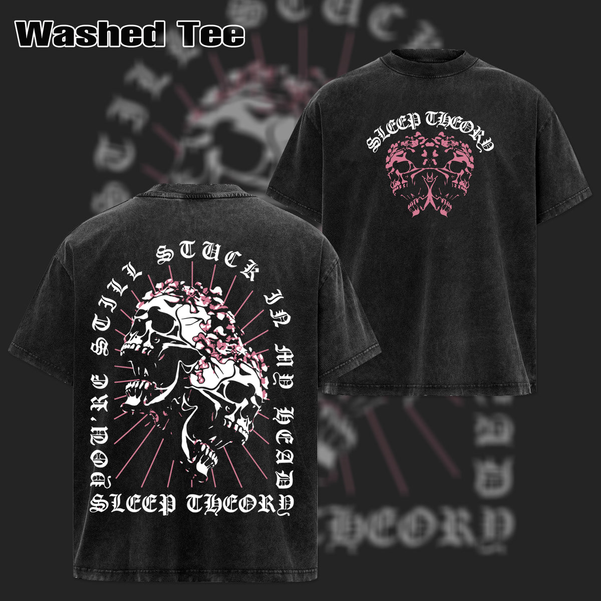 Vintage Sleep Theory Skulls T-shirt & Hoodie