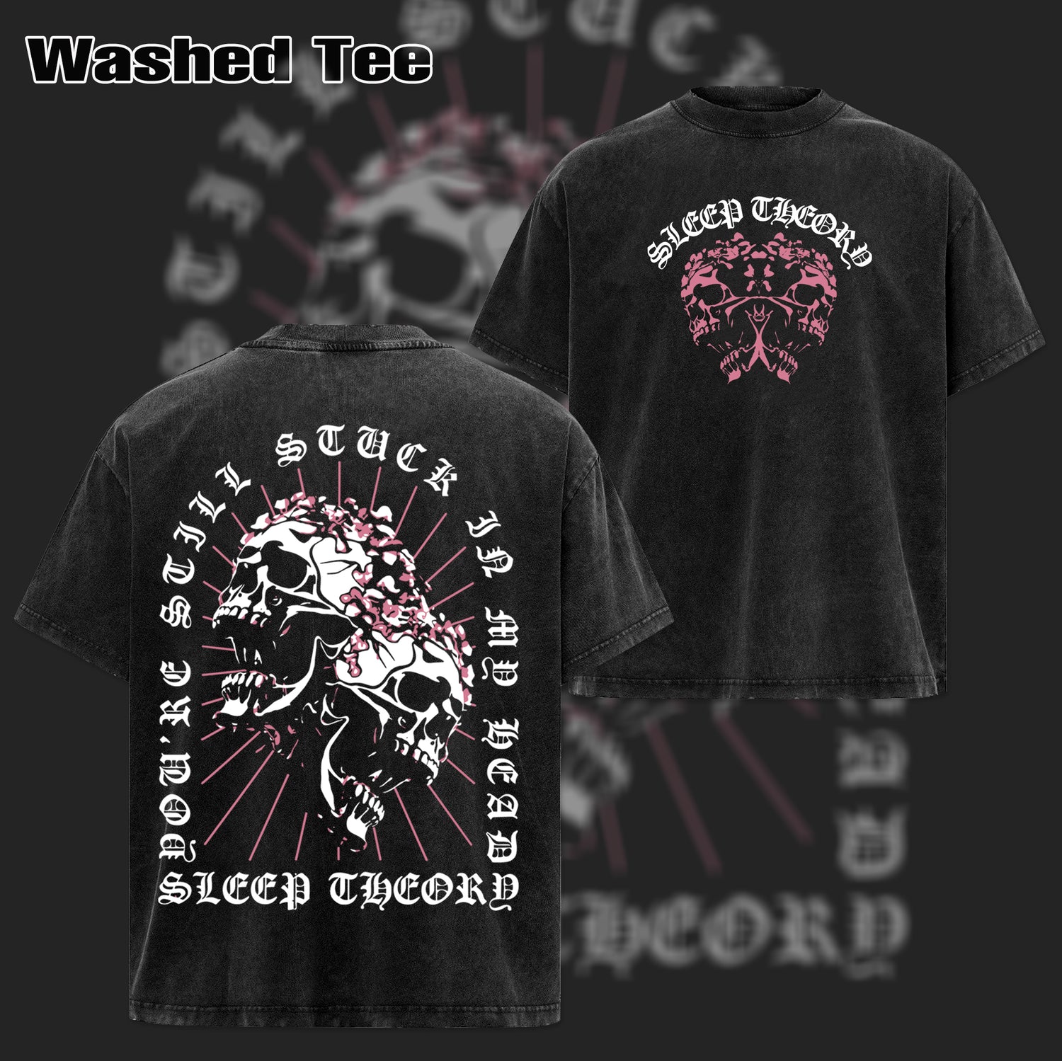 Vintage Sleep Theory Skulls T-shirt & Hoodie