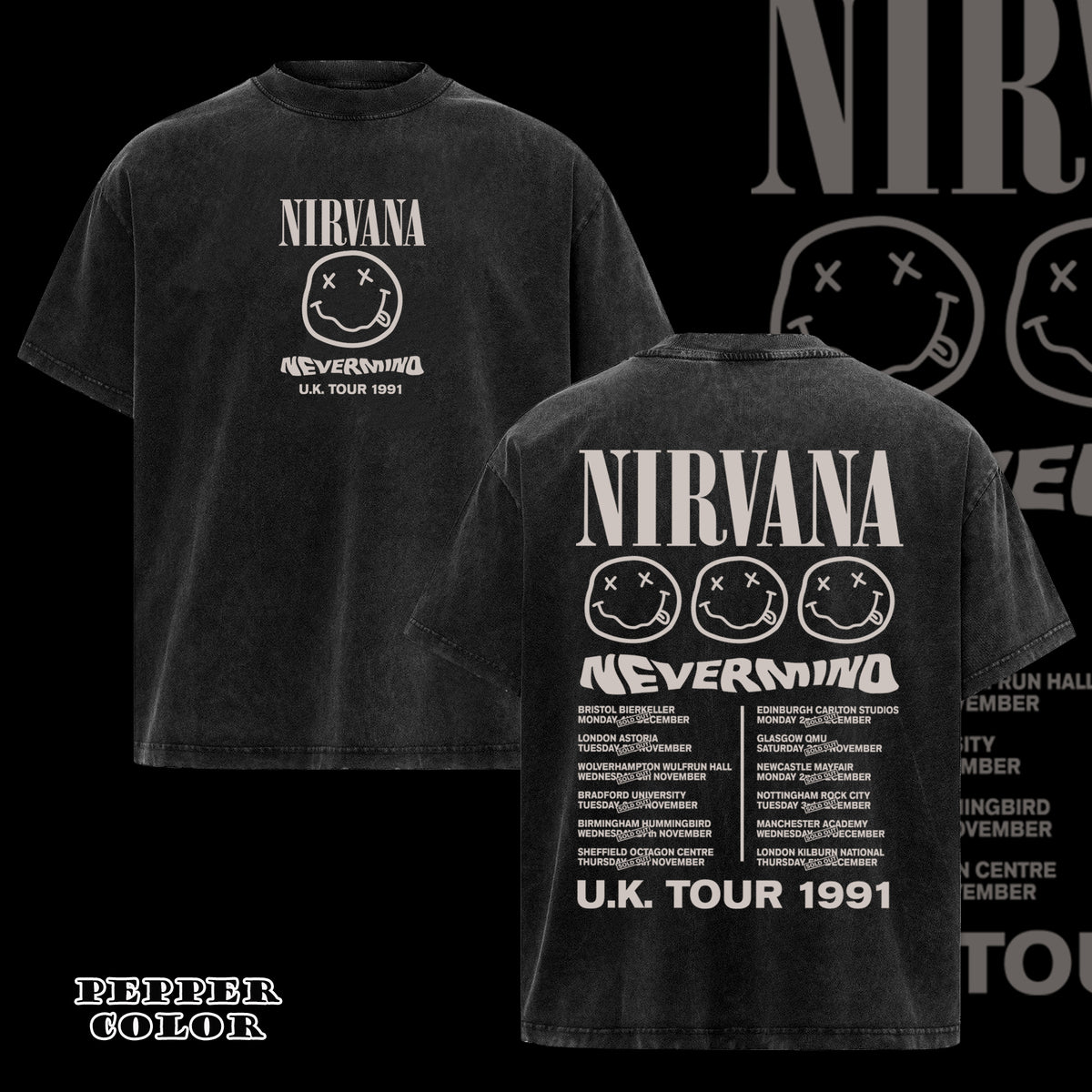Vintage Nirvana Nevermino Shirt