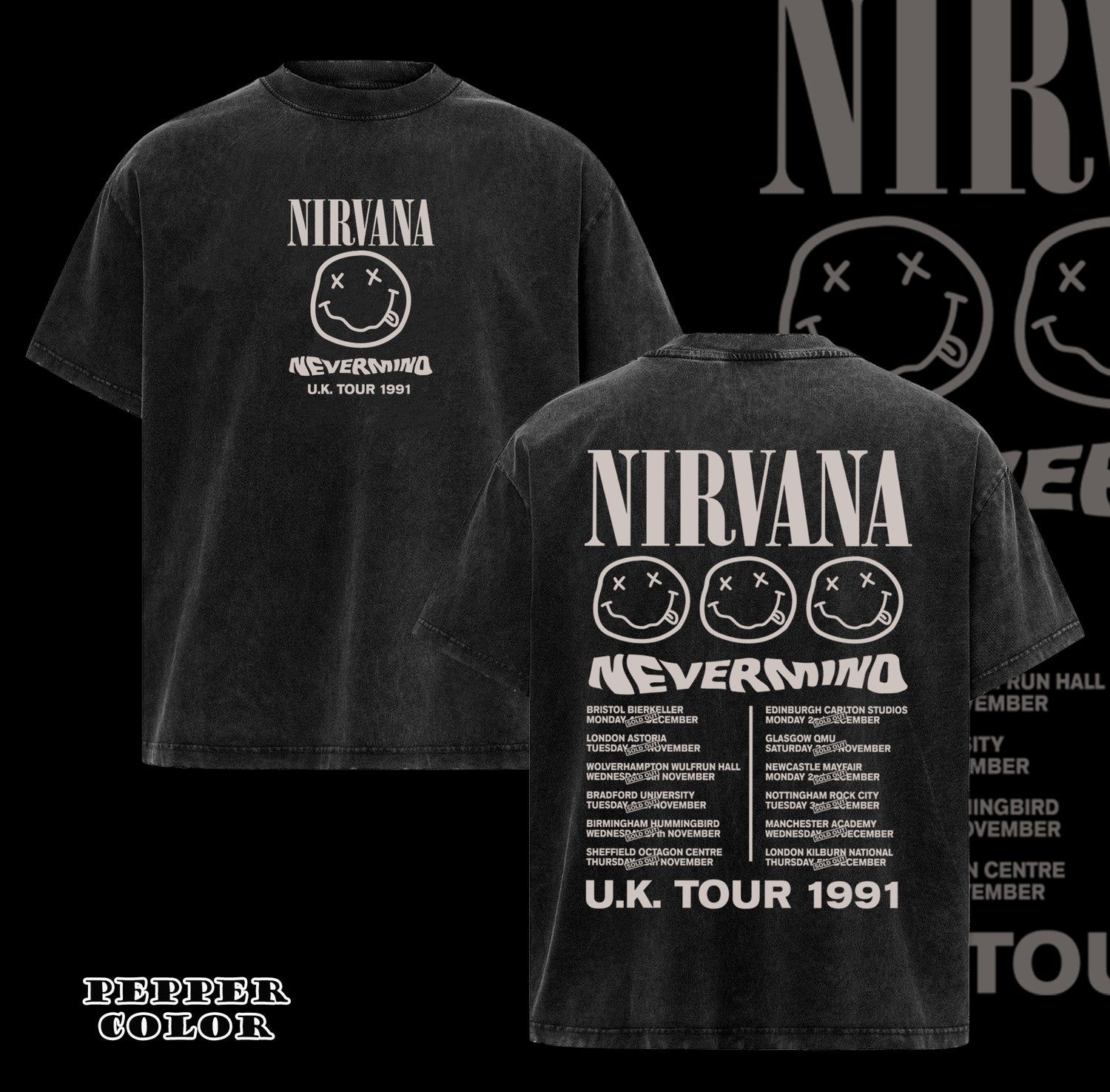 Vintage Nirvana Nevermino Shirt