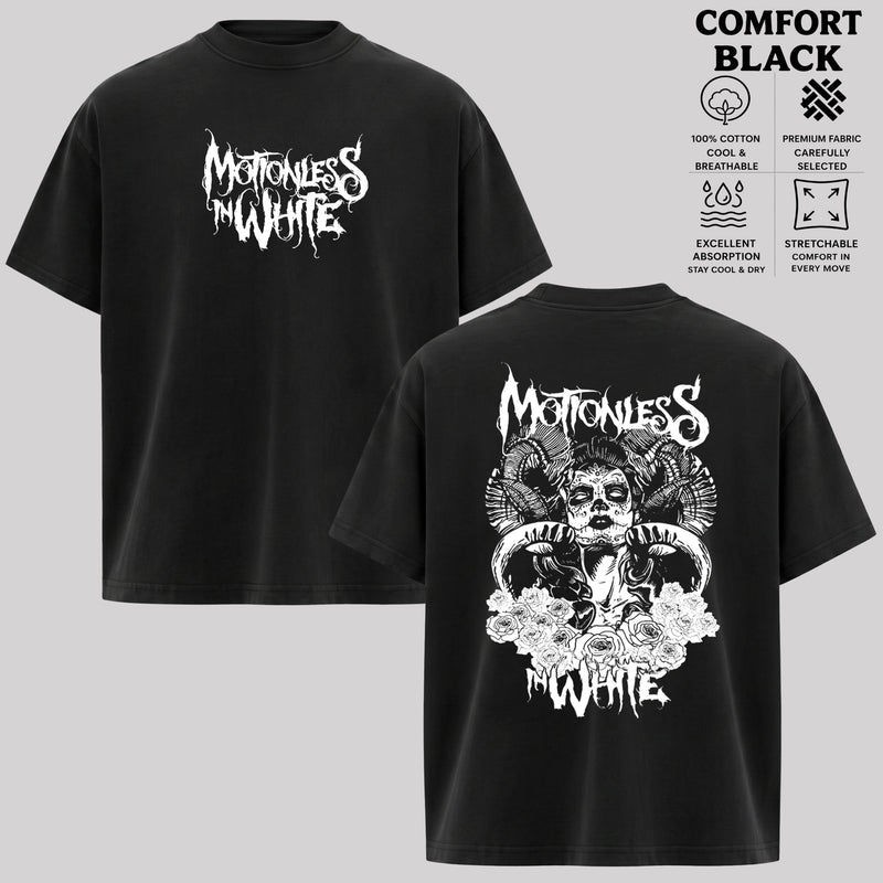 Retro Motionless in White - Graphic Art' Poster T-Shirts , MIW T-Shirt & Hoodie