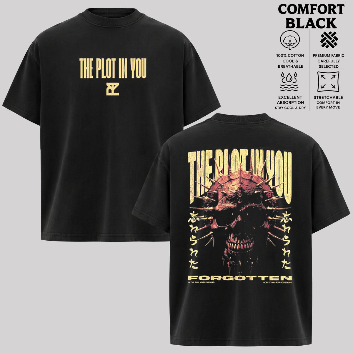 The Plot in You Band Shirt, Alternative Rock Tee