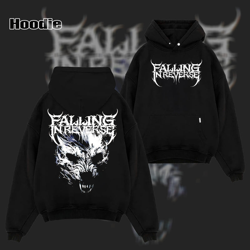 Retro Official Falling In Reverse Wolf Shirt & hoodie