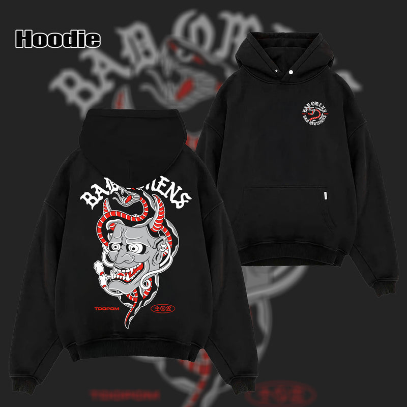 Retro Bad Omens Band Hannya 2022 Merch T-Shirt & Hoodie