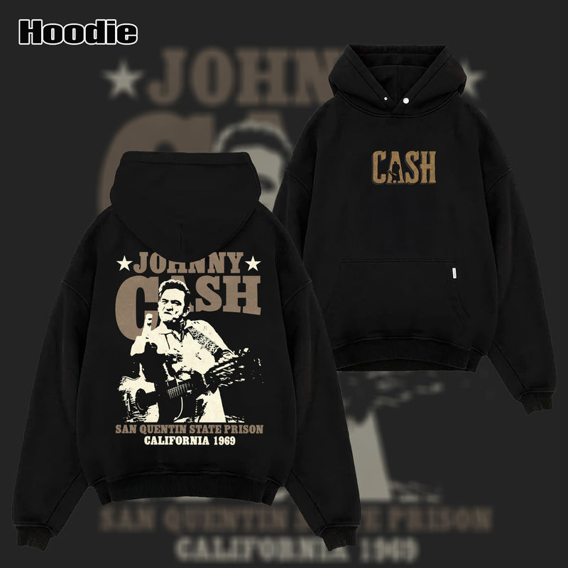 Vintage Johnny Cash San Quentin State Prison 1969 Shirt & Hoodie