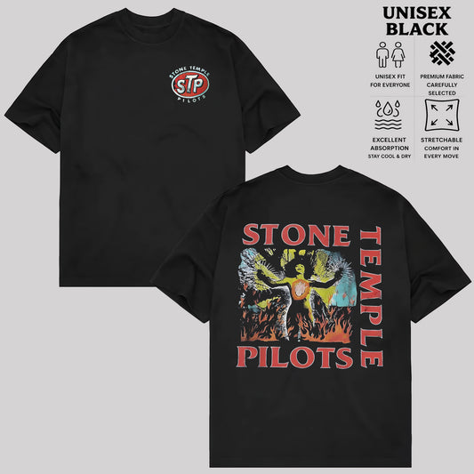 Stone Temple Pilots Band Shirt, Grunge Rock Tee