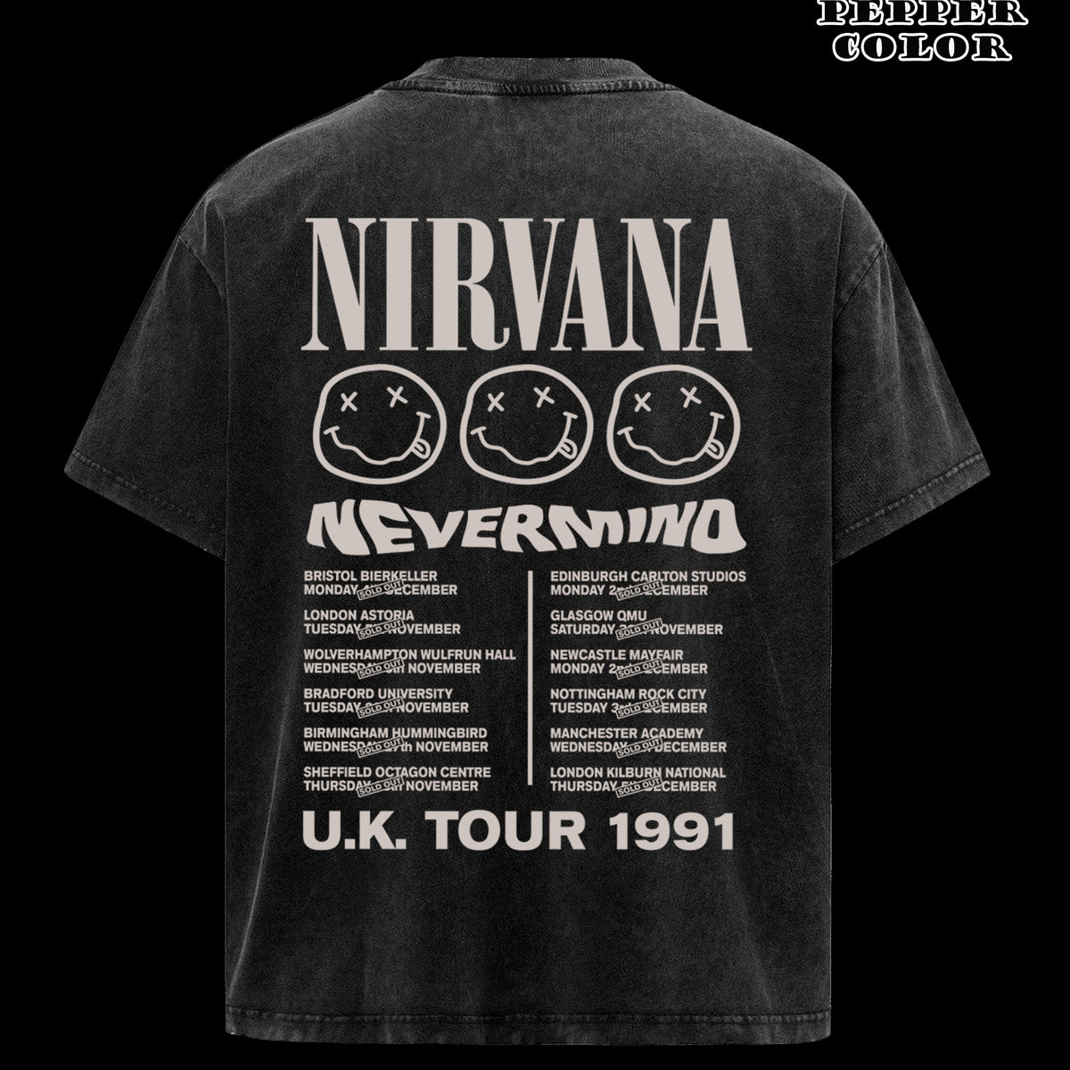 Vintage Nirvana Nevermino Shirt