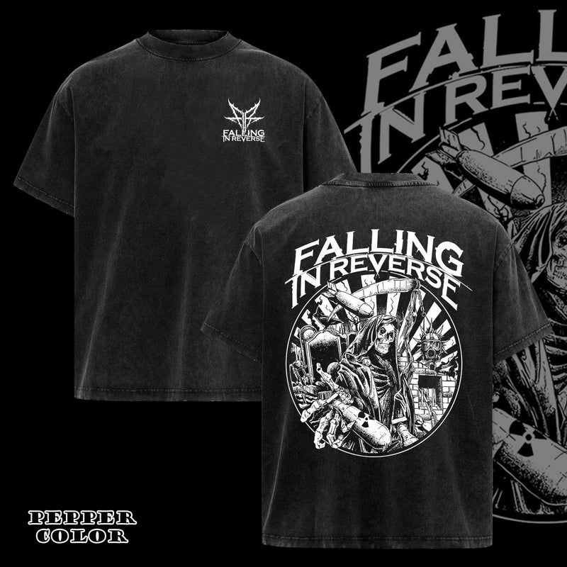 Retro Falling In Reverse Merch Living Room Essential T-Shirt