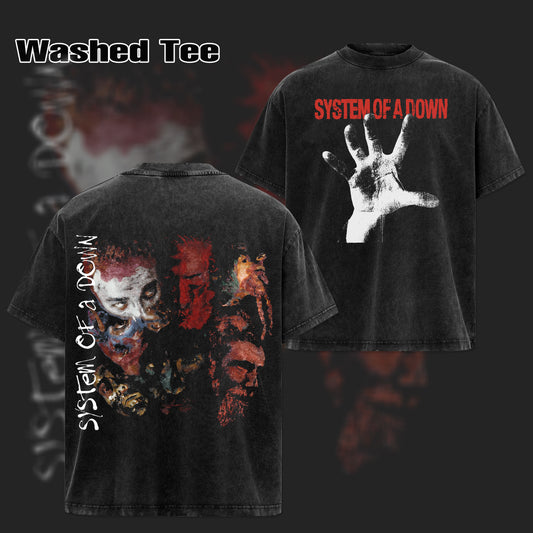 Vintage System Of A Down "Painted Faces" T-Shirt & Hoodie