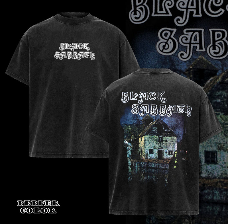 Vintage Black Sabbath Debut Album Black T-Shirt