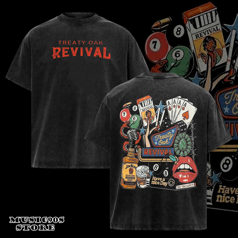 ReTro Treaty Oak Revival Western T-Shirt