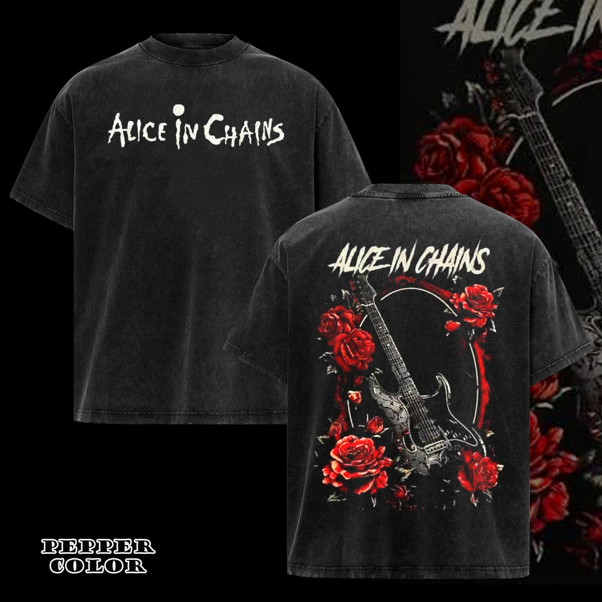 Vintage Retro Vintage Rock Band Alice In Chains 2025