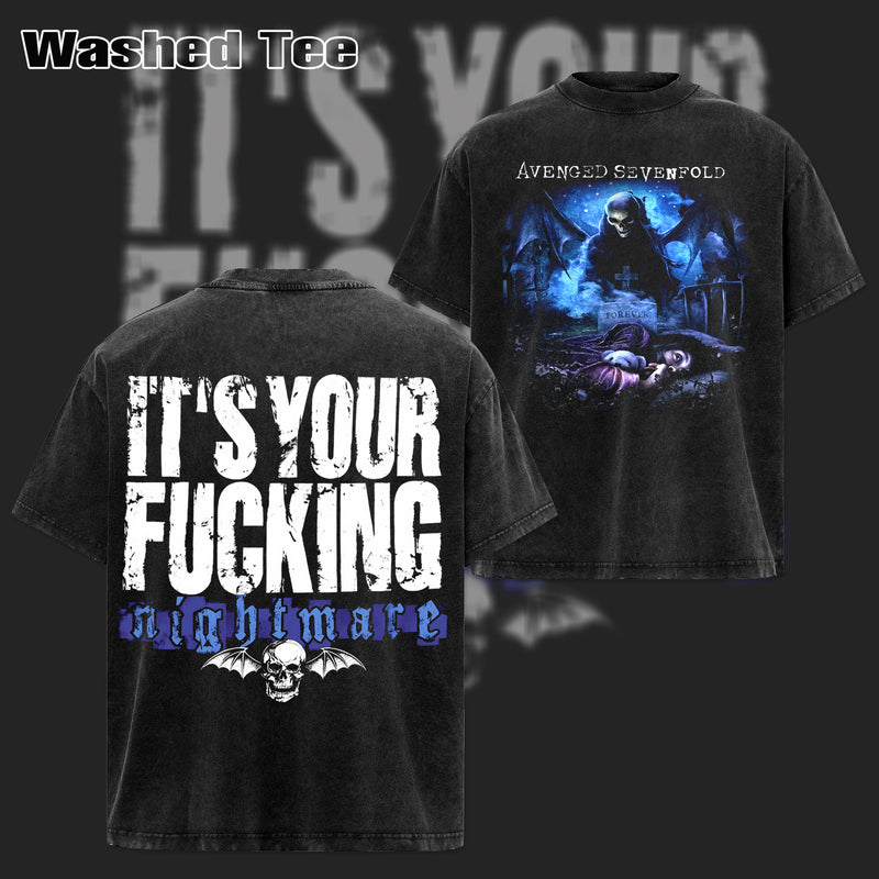 Avenged Sevenfold Winged Death A7X Rock T-shirt & Hoodie