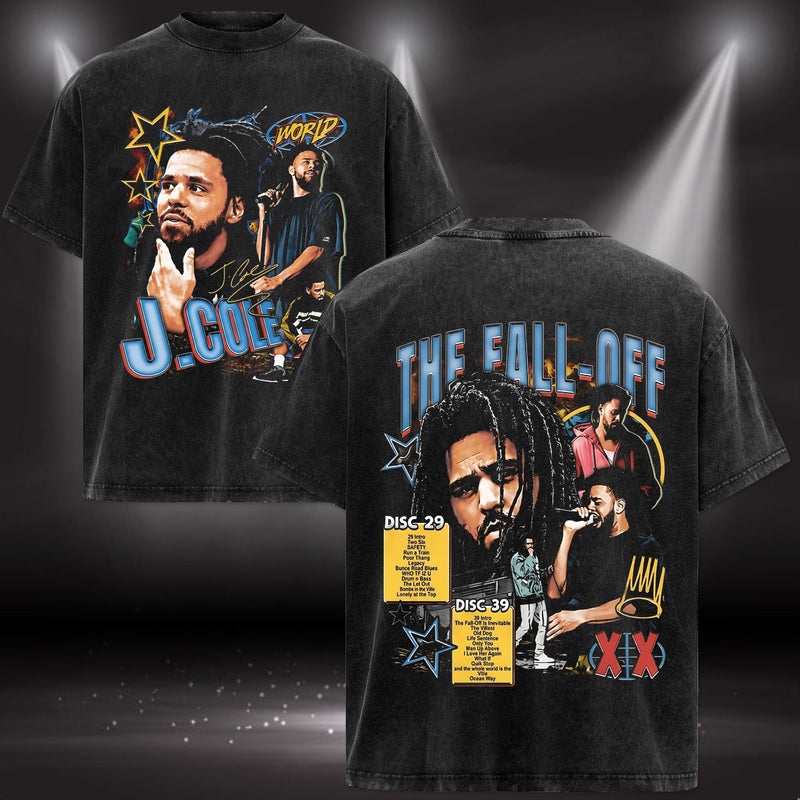 Retro J. Cole "The Fall-Off" graphic tee T-Shirt, Hoodie