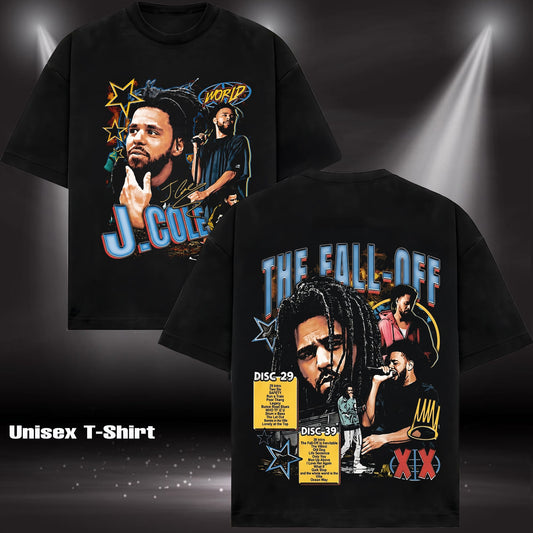 Retro J. Cole "The Fall-Off" graphic tee T-Shirt, Hoodie
